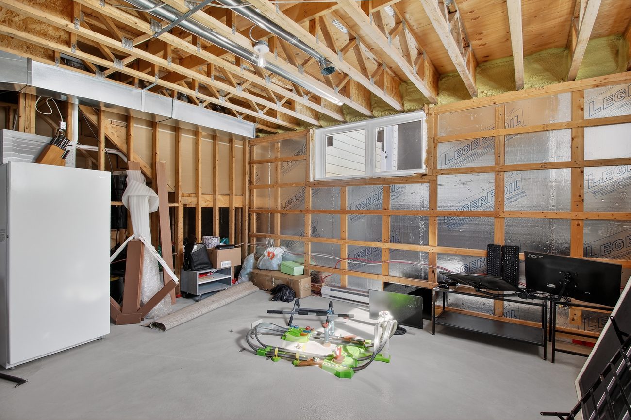 Pièce avant le virtual staging